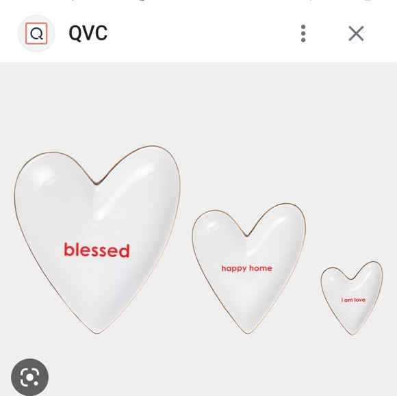 NWT peace love world ceramic trinket dishes in a beautiful boxed presentation. - Picture 2 of 7